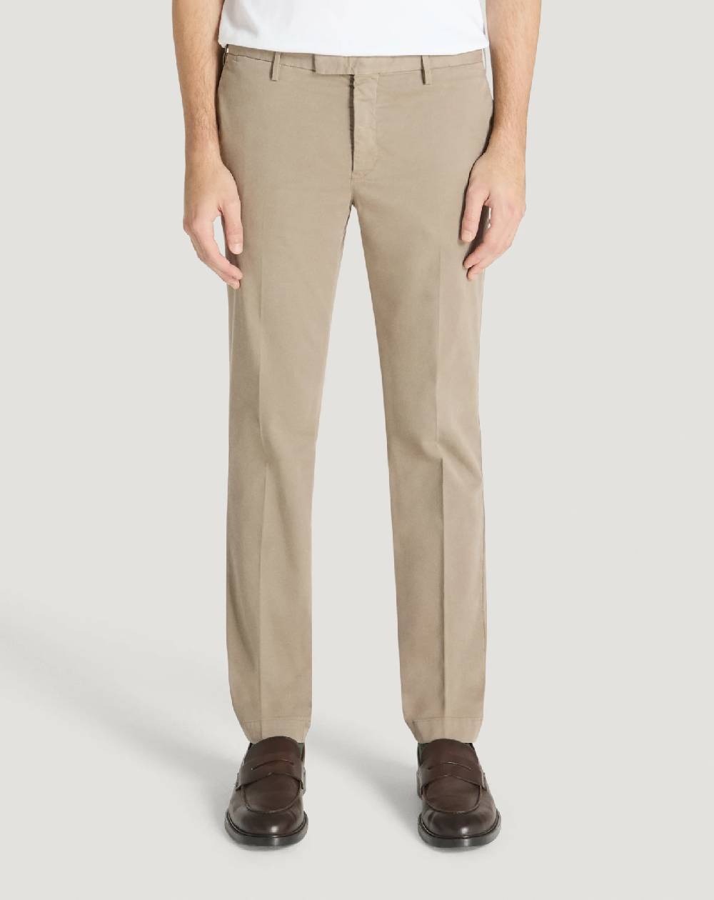 Pt Torino Pantaloni Skinny in cotone batavia 2025