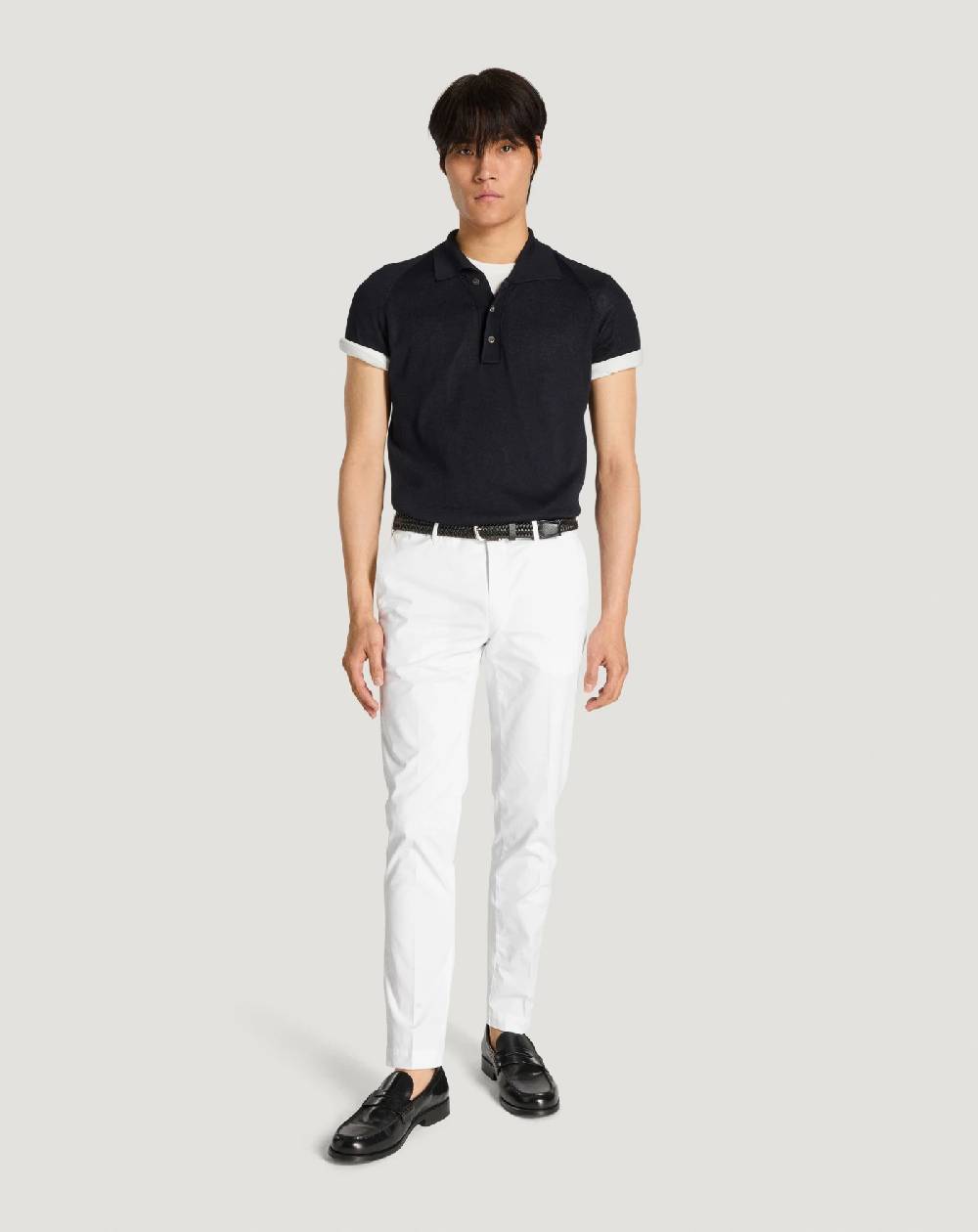 Pt Torino Pantaloni Skinny in gabardina stretch In Linea