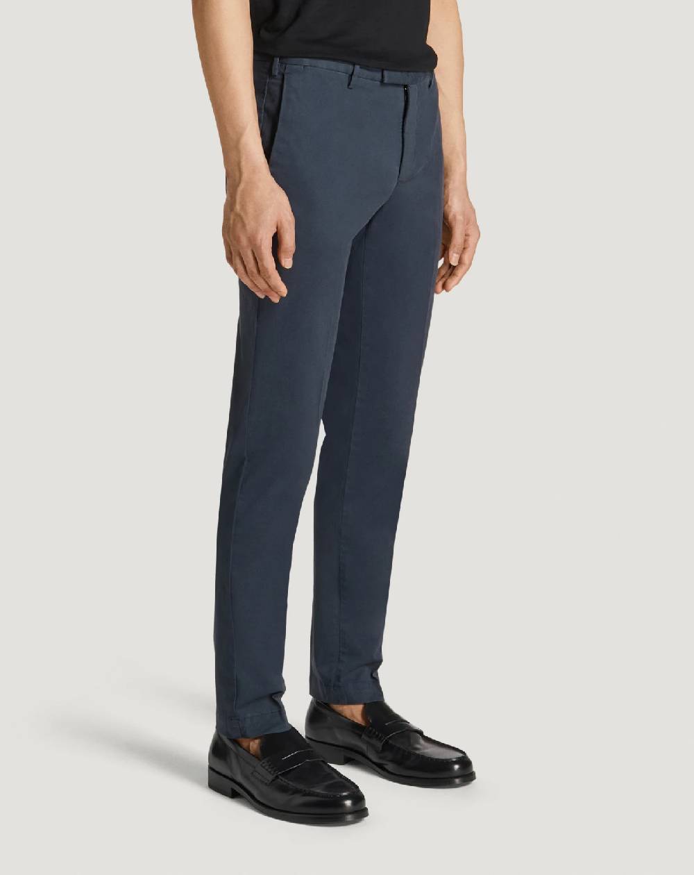 Pt Torino Pantaloni Skinny in gabardina stretch Nuovo