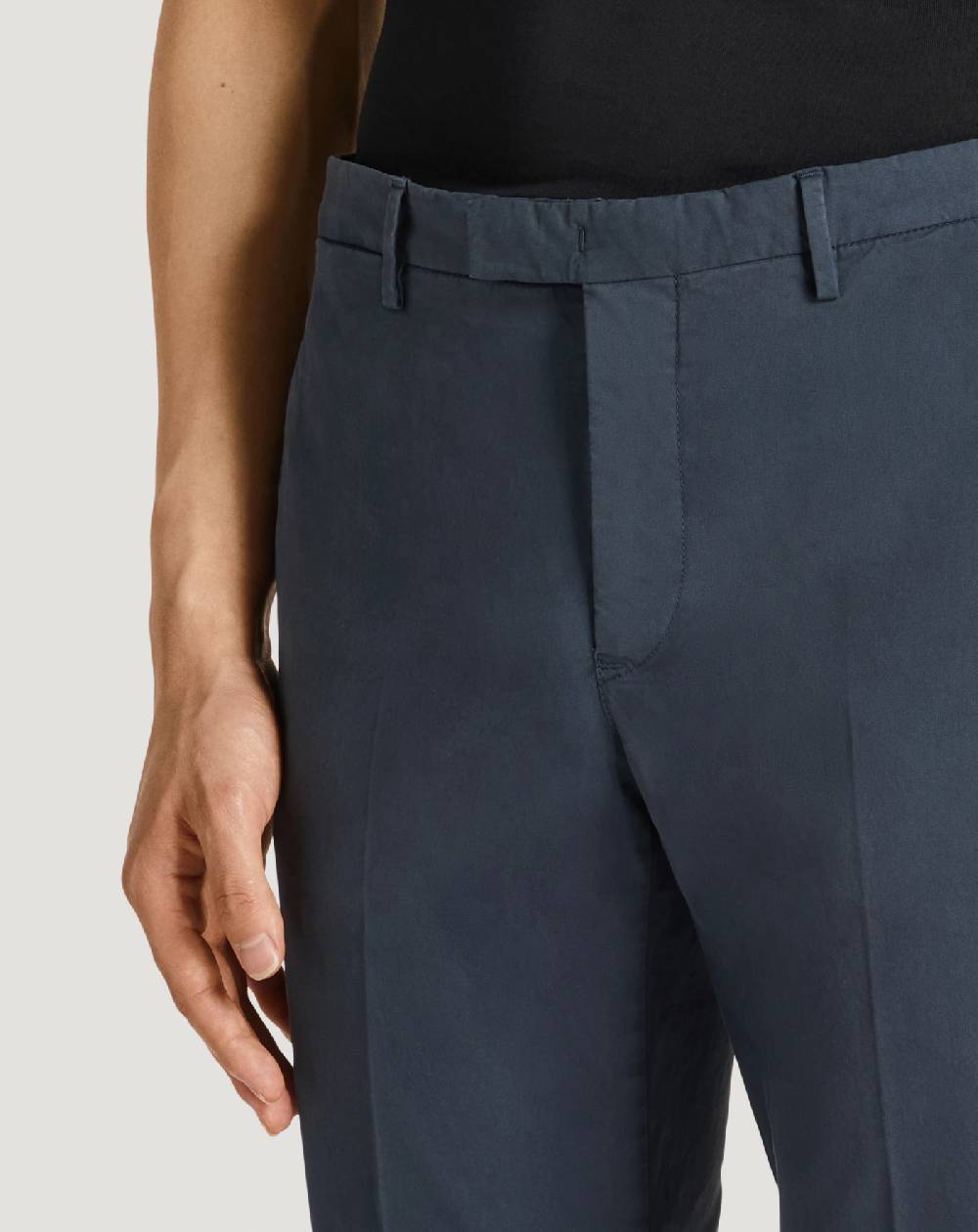 Pt Torino Pantaloni Skinny in gabardina stretch Nuovo