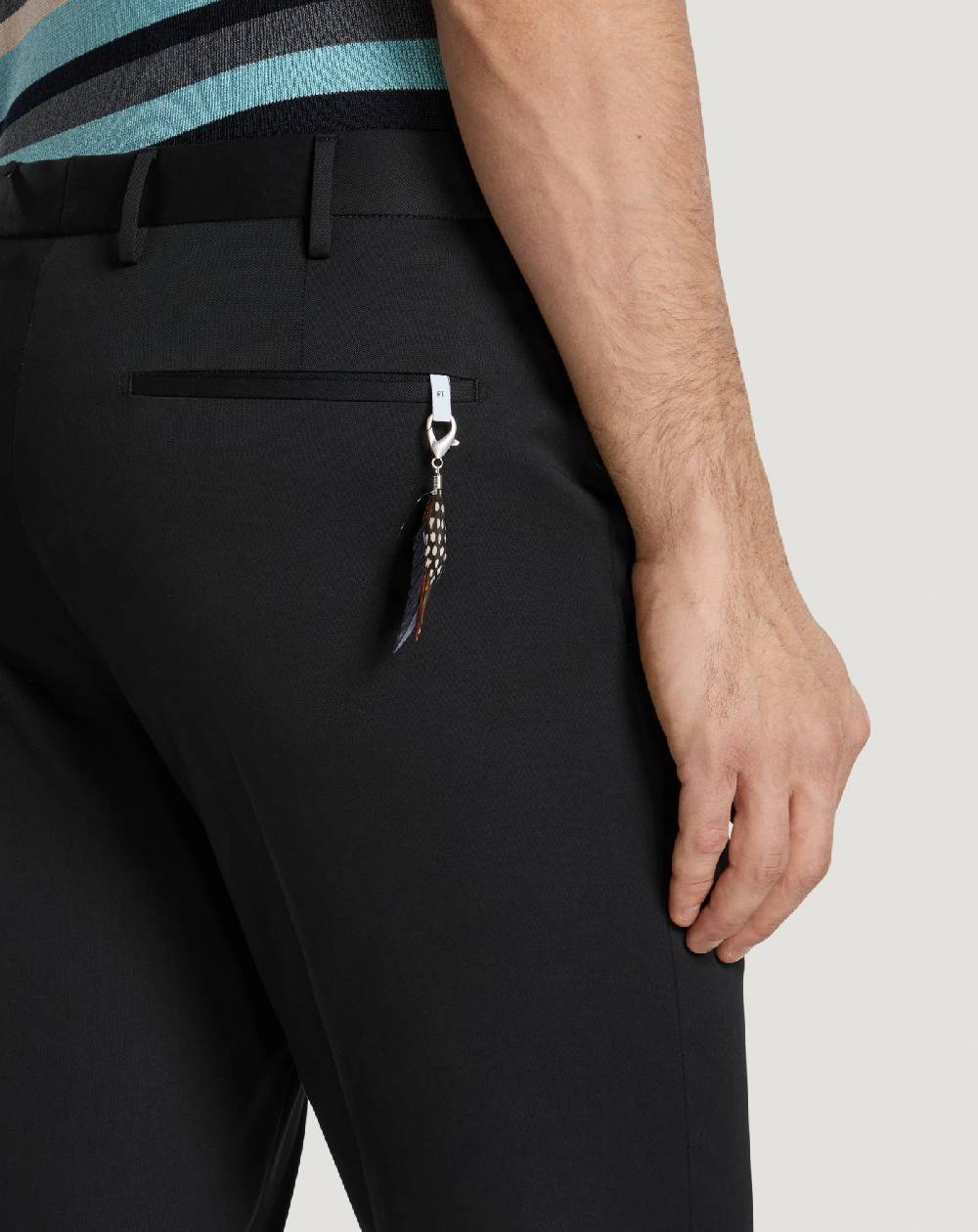 Pt Torino Pantaloni Dieci in twill Vendita