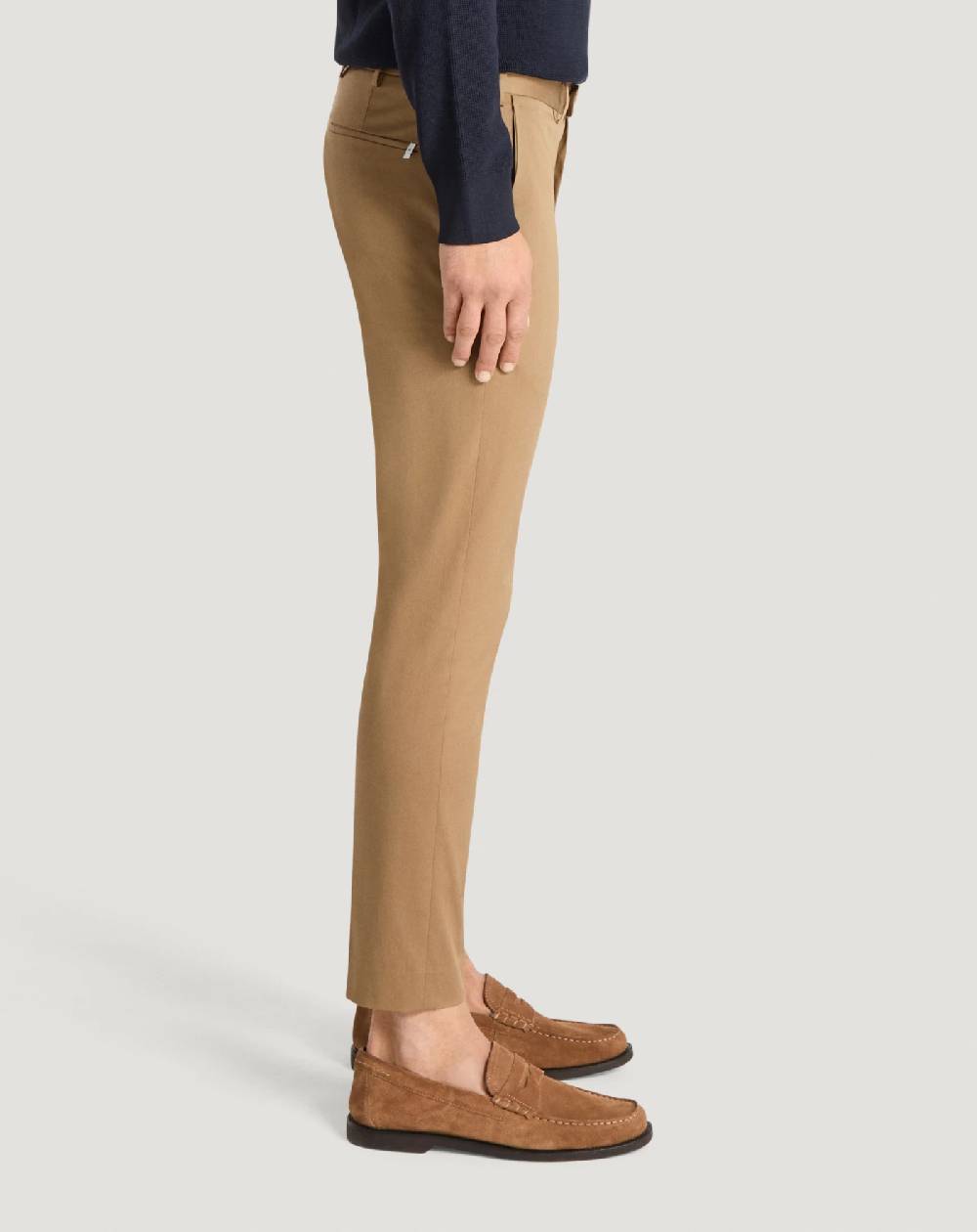 Pt Torino Pantaloni Dieci in twill Promozione