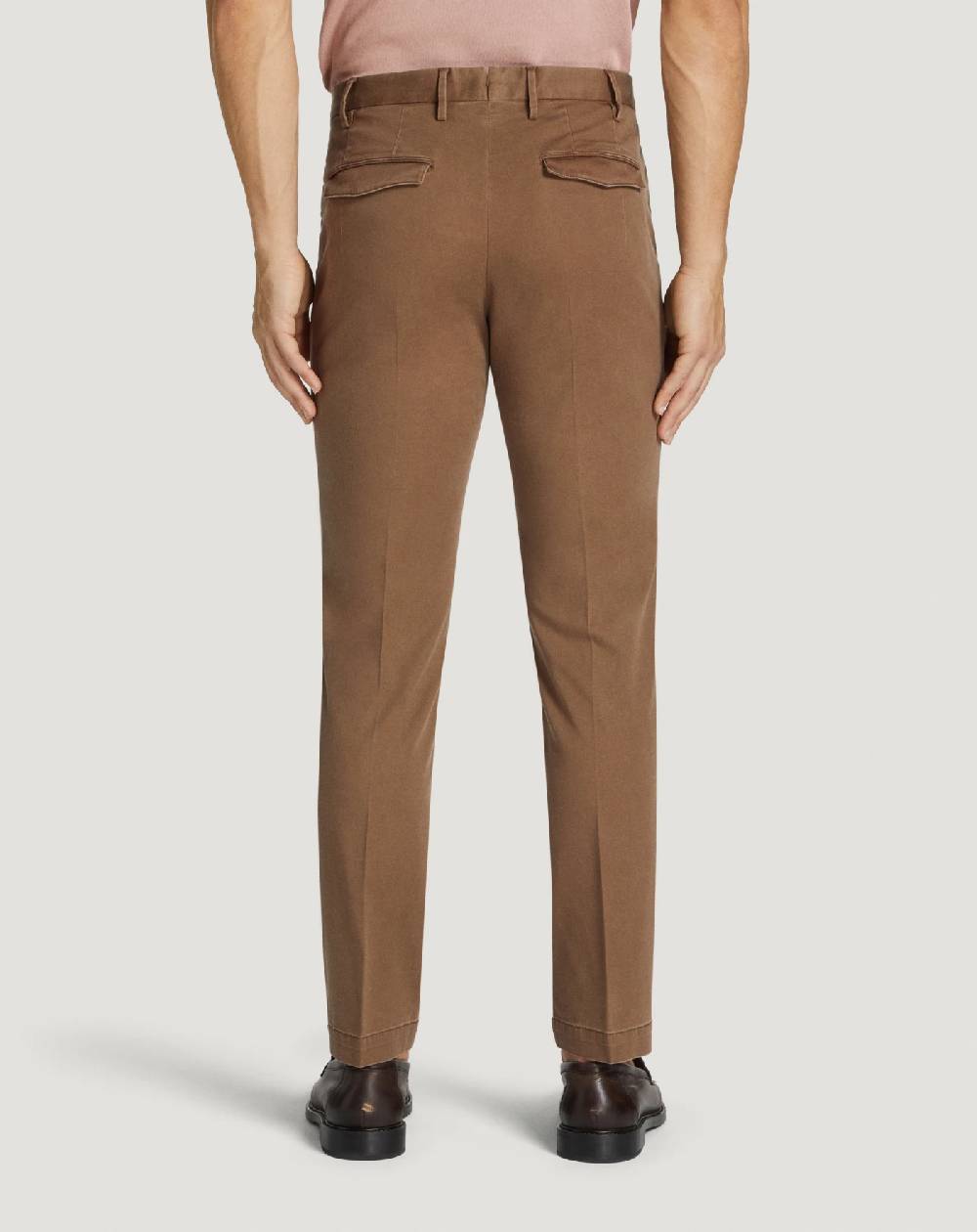 Pt Torino Pantaloni Master in cotone stretch délavé Pezzi Unici