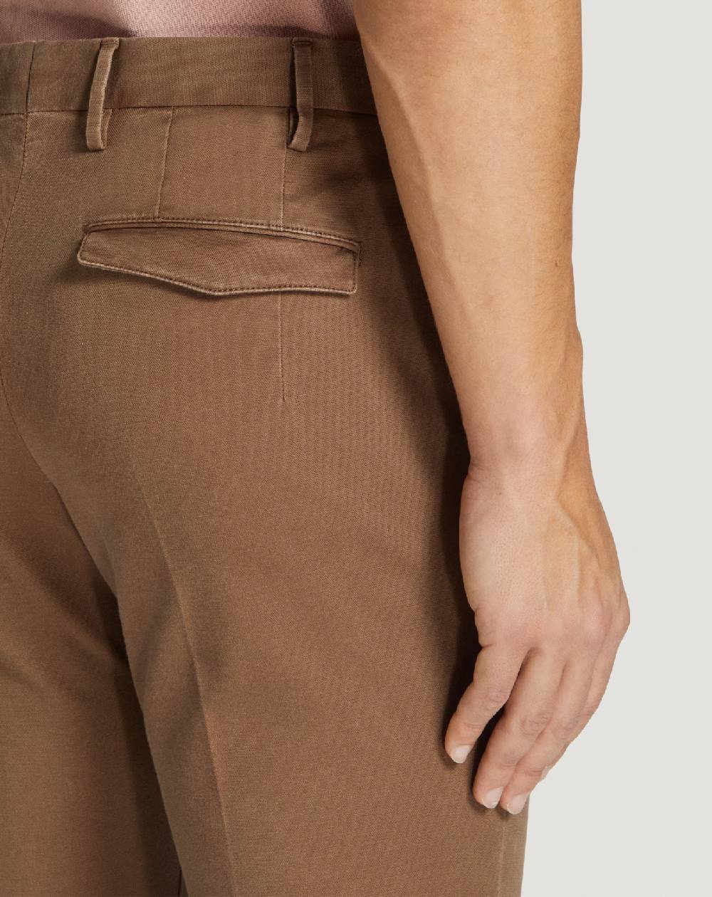 Pt Torino Pantaloni Master in cotone stretch délavé Pezzi Unici