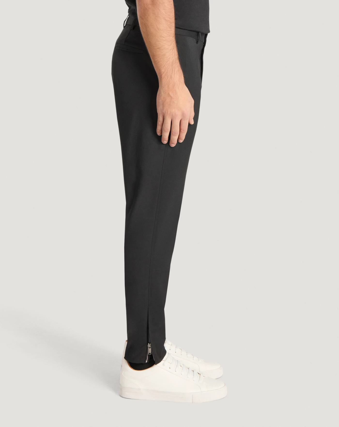 Pt Torino Pantaloni Epsilon Zip in lana active Acquista Ora