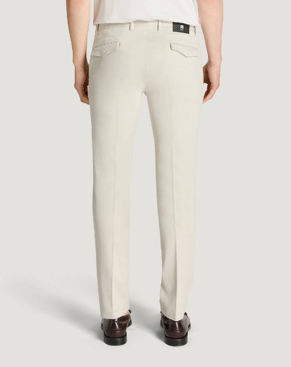 Pt Torino Pantaloni House in silky denim stretch Consegna Veloce