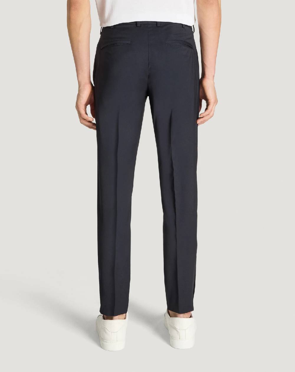 Pt Torino Pantaloni Epsilon Zip in lana active Shopping Online