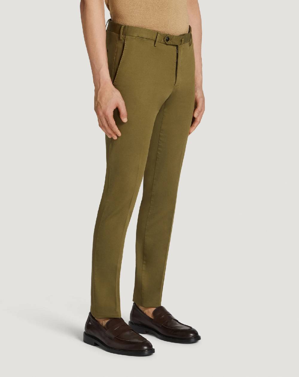 Pt Torino Pantaloni Superslim in tricotina stretch Sconto