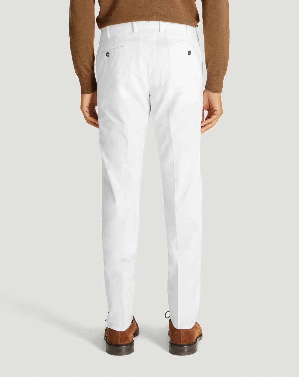 Pt Torino Pantaloni Superslim in gabardina stretch Economico