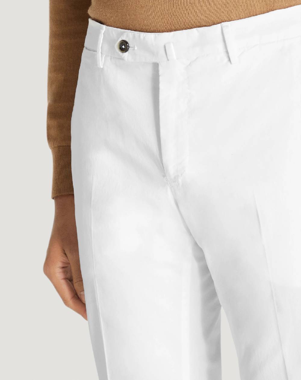 Pt Torino Pantaloni Superslim in gabardina stretch Economico