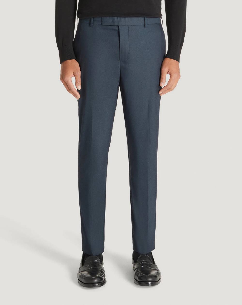 Pt Torino Pantaloni Dieci in gabardina stretch Vendita Economica