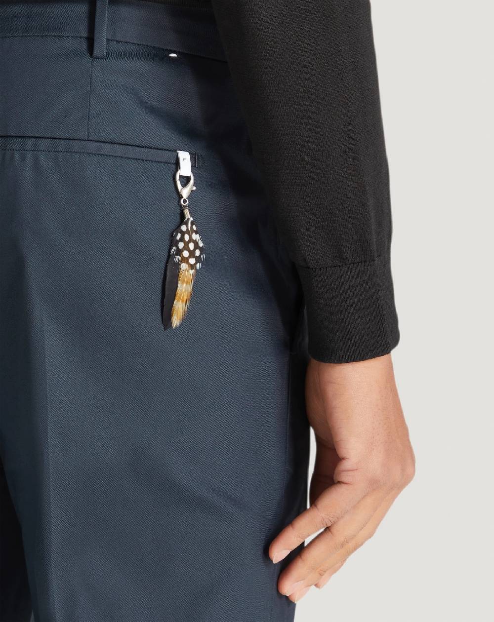 Pt Torino Pantaloni Dieci in gabardina stretch Vendita Economica