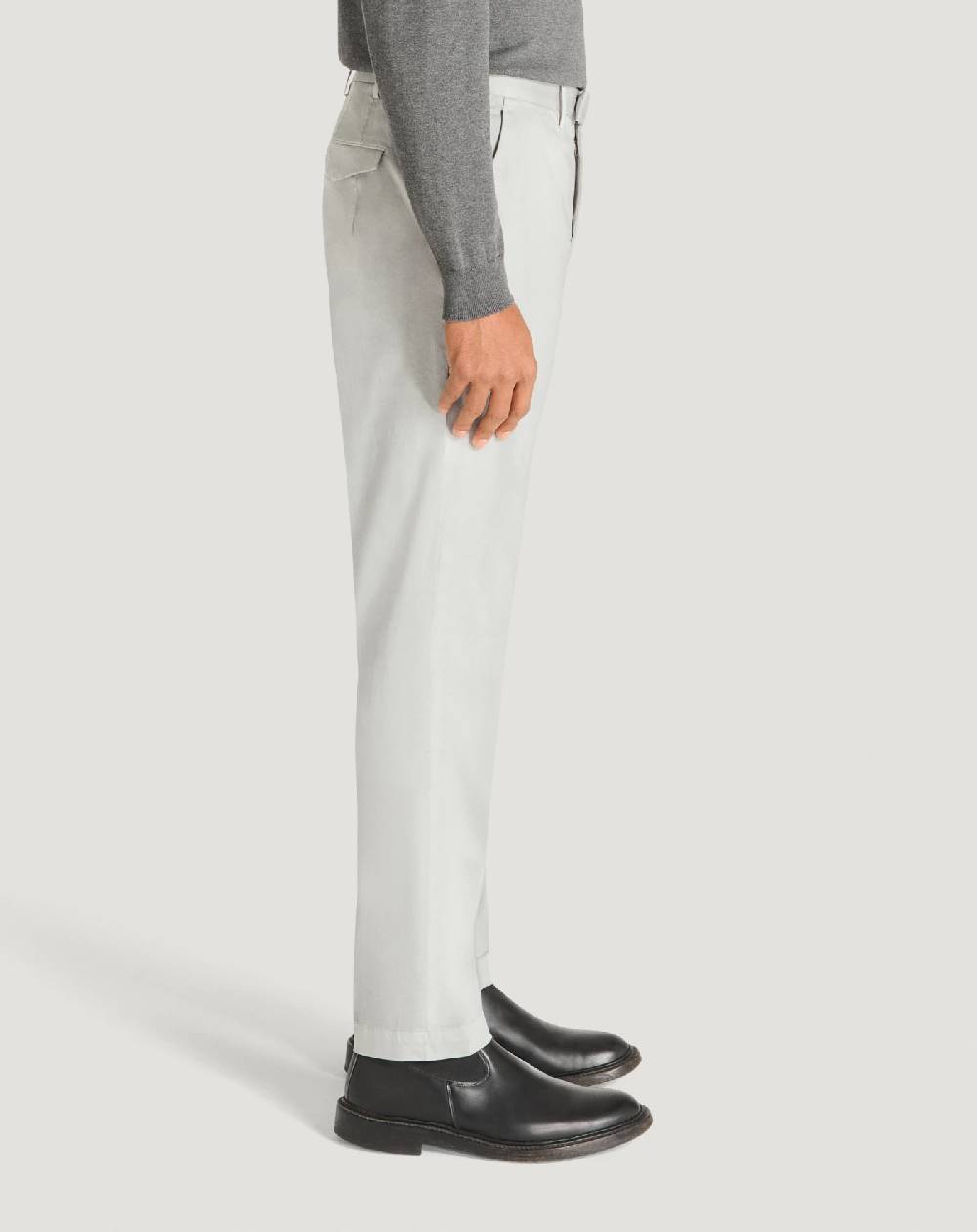 Pt Torino Pantaloni Master in cotone satin Saldi Di Fabbrica