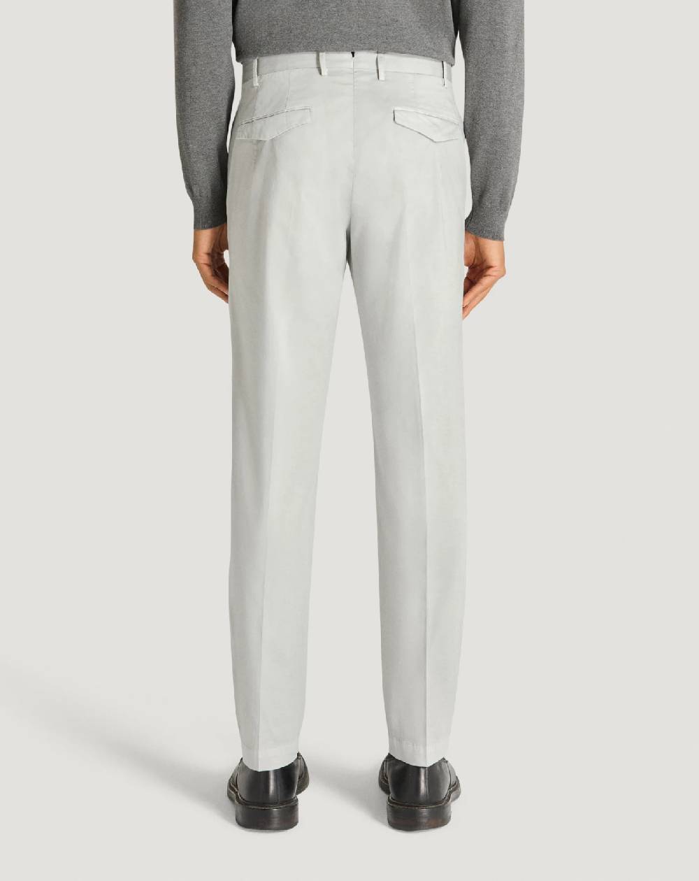 Pt Torino Pantaloni Master in cotone satin Saldi Di Fabbrica