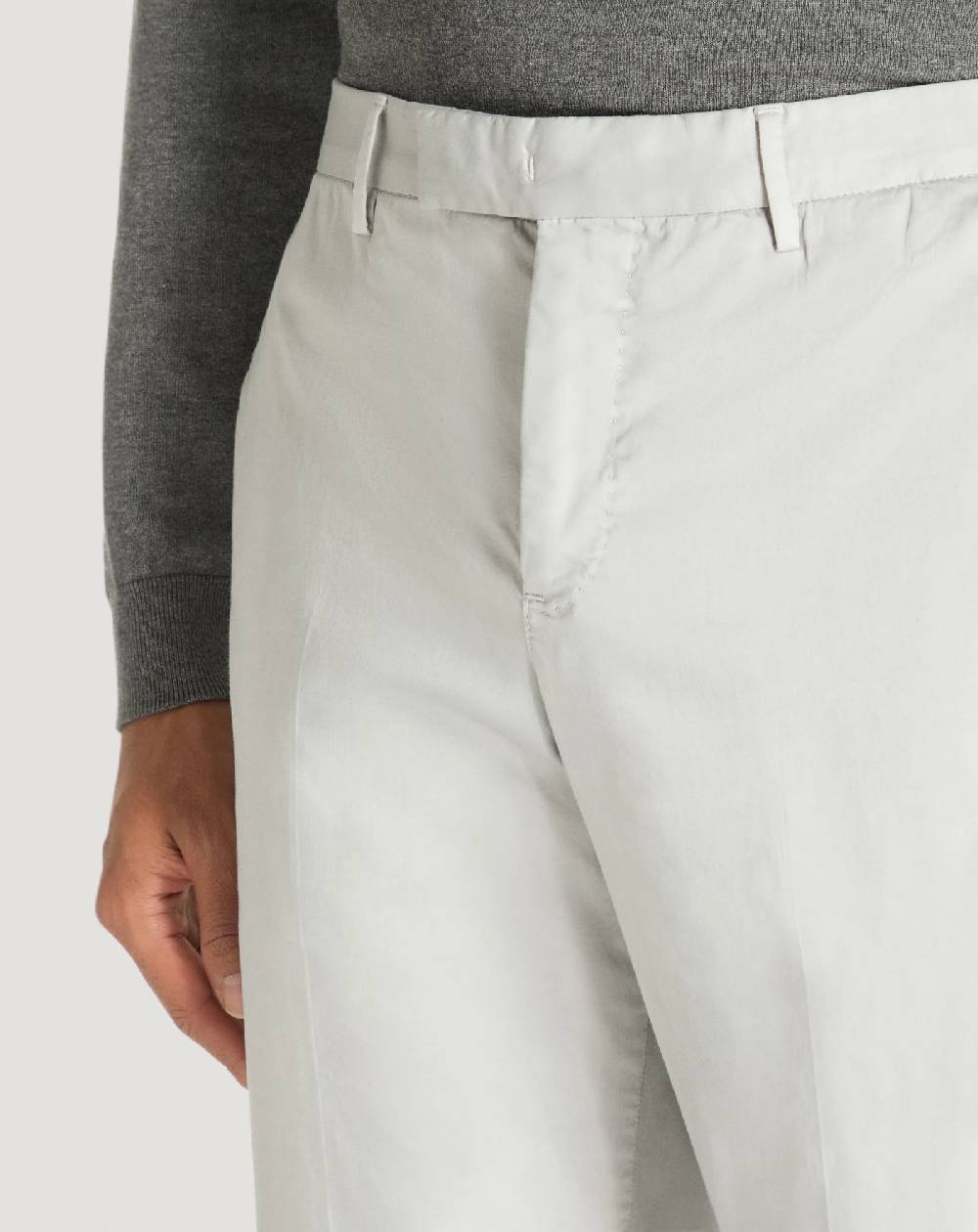 Pt Torino Pantaloni Master in cotone satin Saldi Di Fabbrica