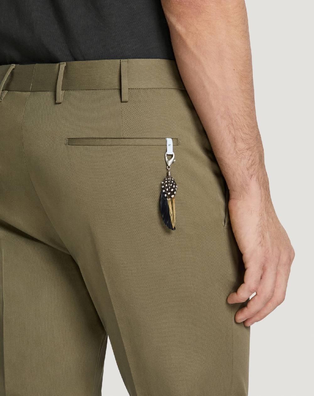 Pt Torino Pantaloni Dieci in twill Moda