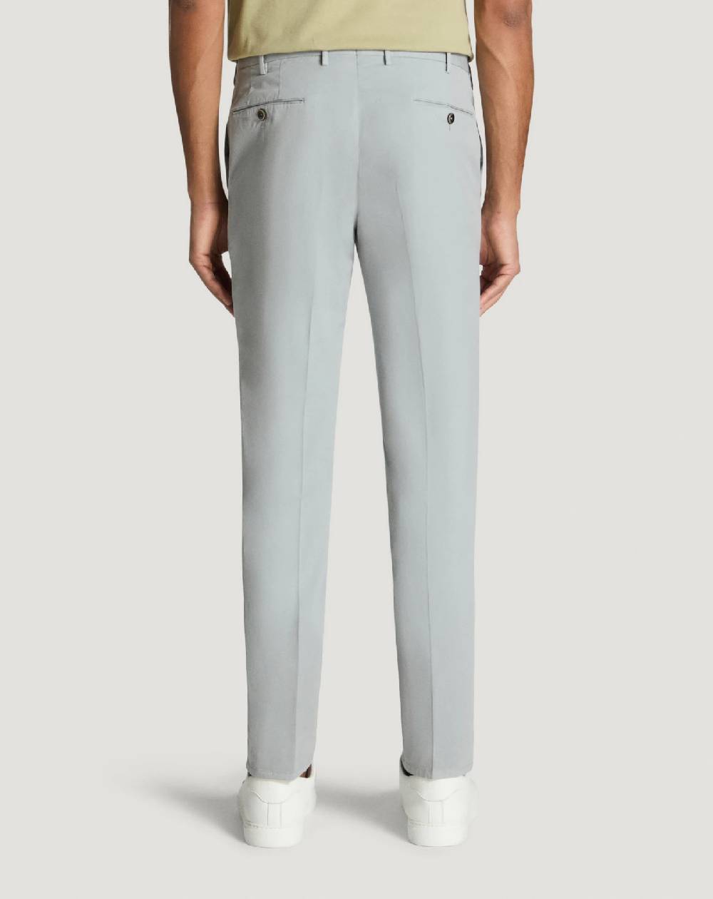 Pt Torino Pantaloni Slim in gabardina stretch In Linea