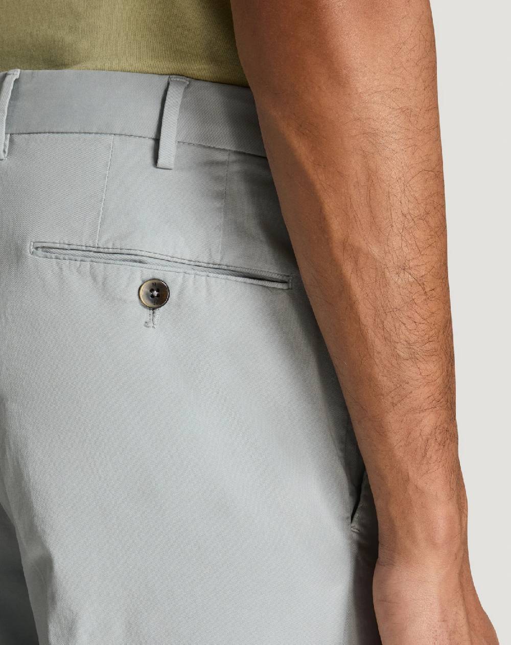 Pt Torino Pantaloni Slim in gabardina stretch In Linea