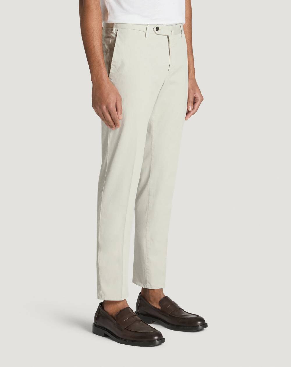 Pt Torino Pantaloni Slim in gabardina stretch Affare Del Giorno