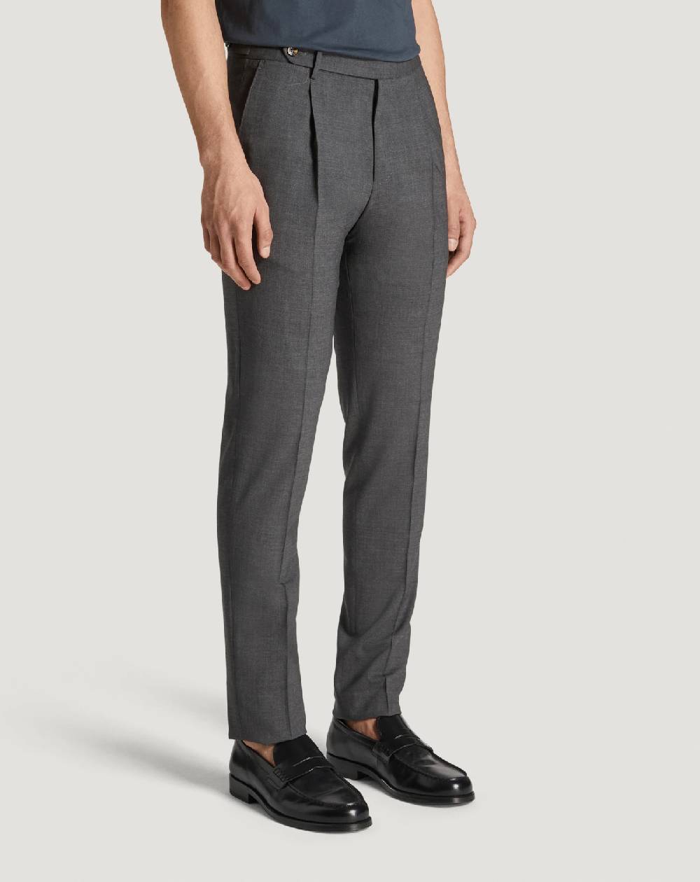 Pt Torino Pantaloni Gentleman in lana four season Qualità