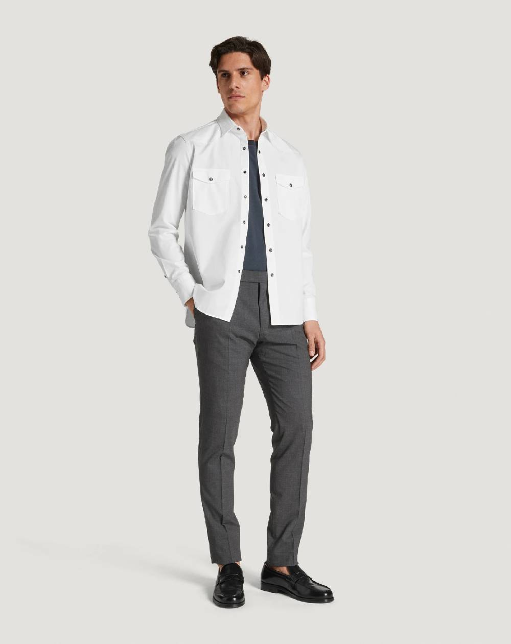 Pt Torino Pantaloni Gentleman in lana four season Qualità