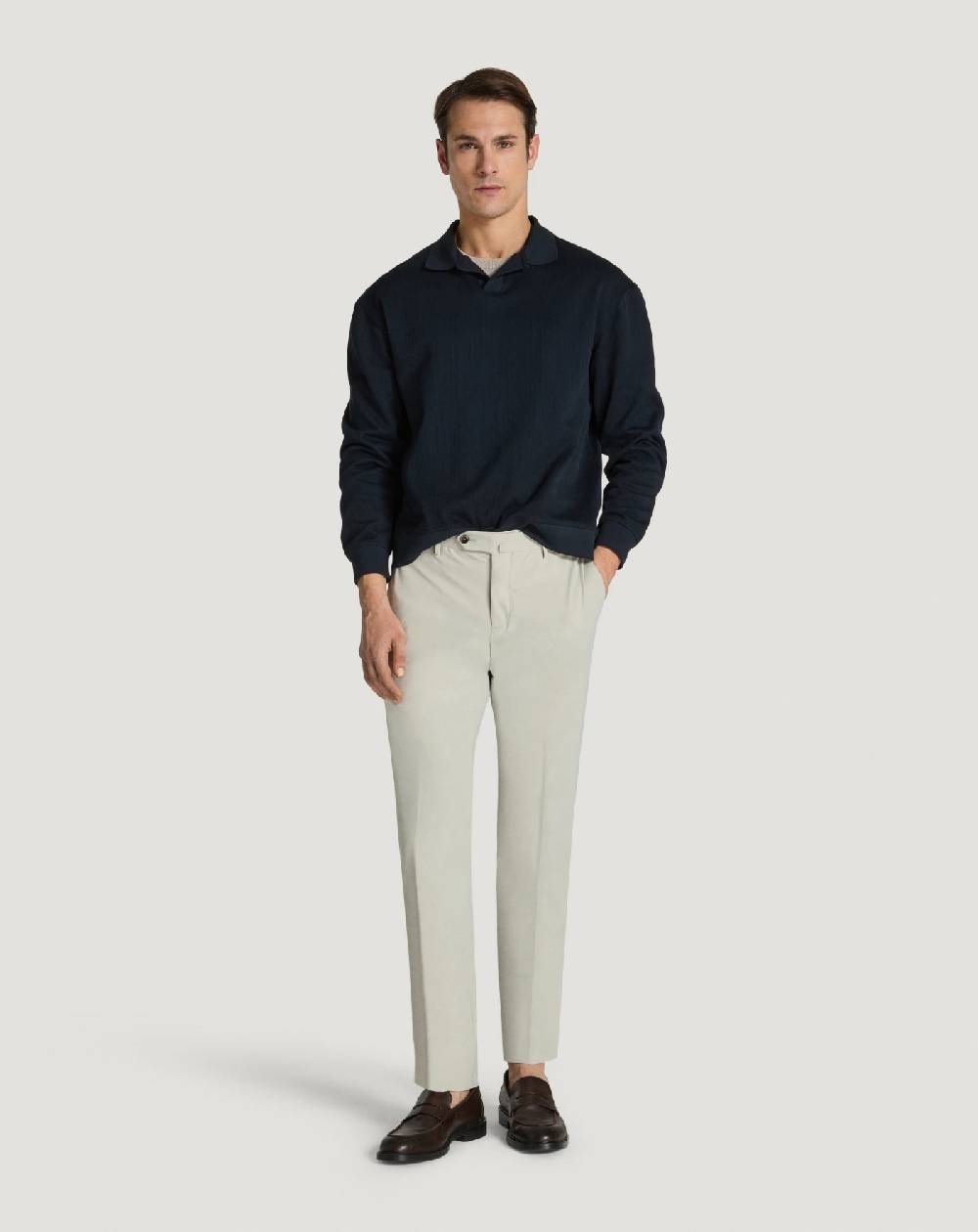 Pt Torino Pantaloni Slim in tessuto organico stretch Qualità Garantita