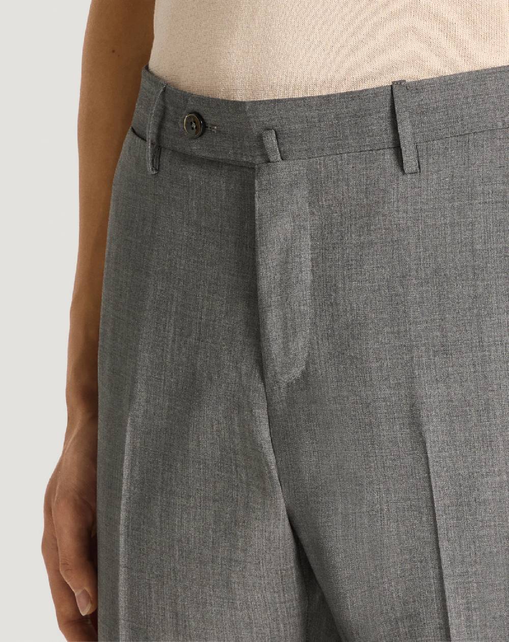 Pt Torino Pantaloni Slim in lana four season Promozione Limitata