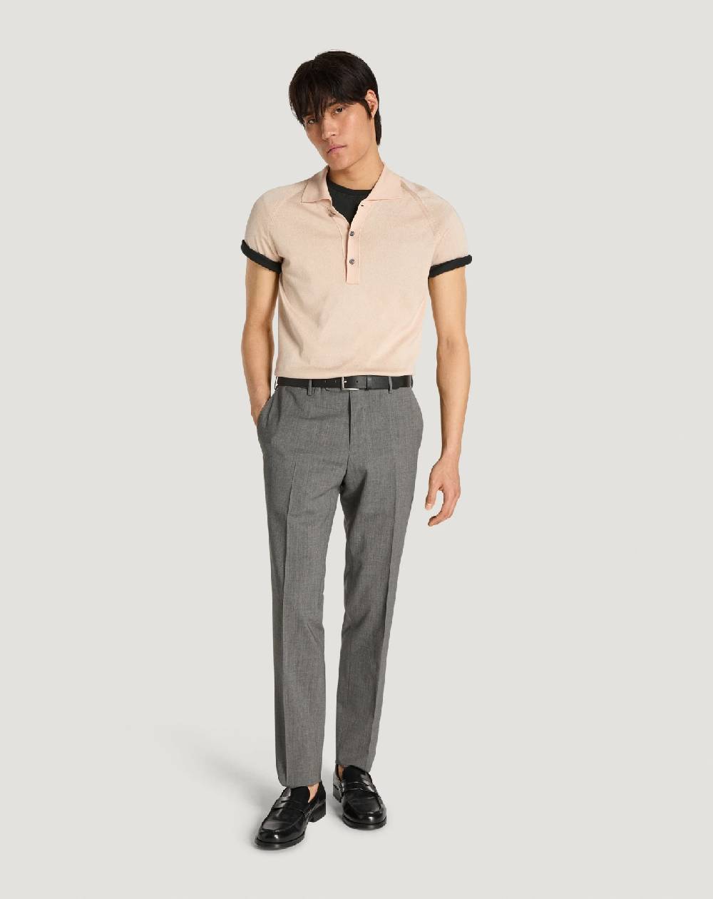 Pt Torino Pantaloni Slim in lana four season Promozione Limitata