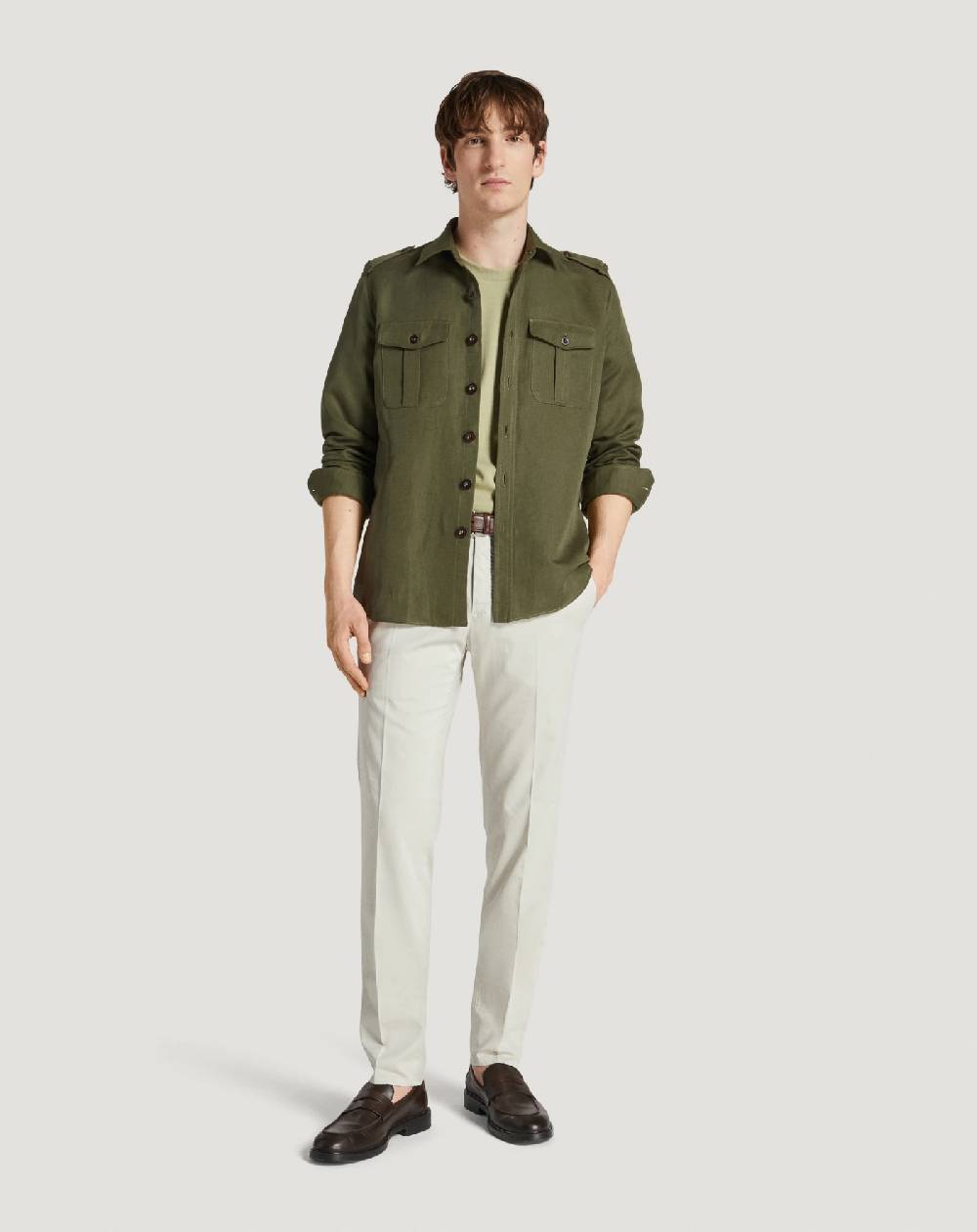 Pt Torino Pantaloni Slim in silkochino Convenienza