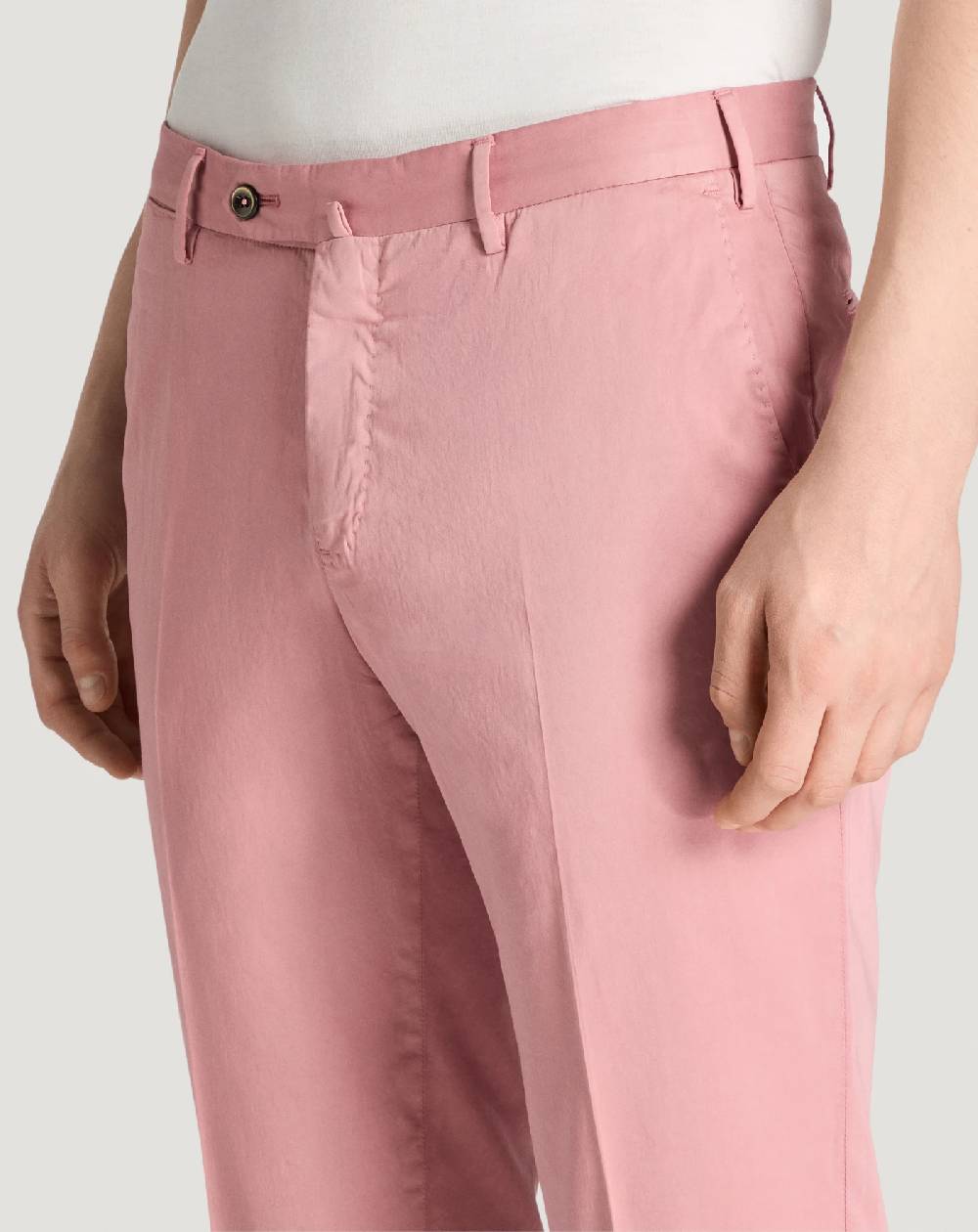 Pt Torino Pantaloni Slim in silkochino Novità