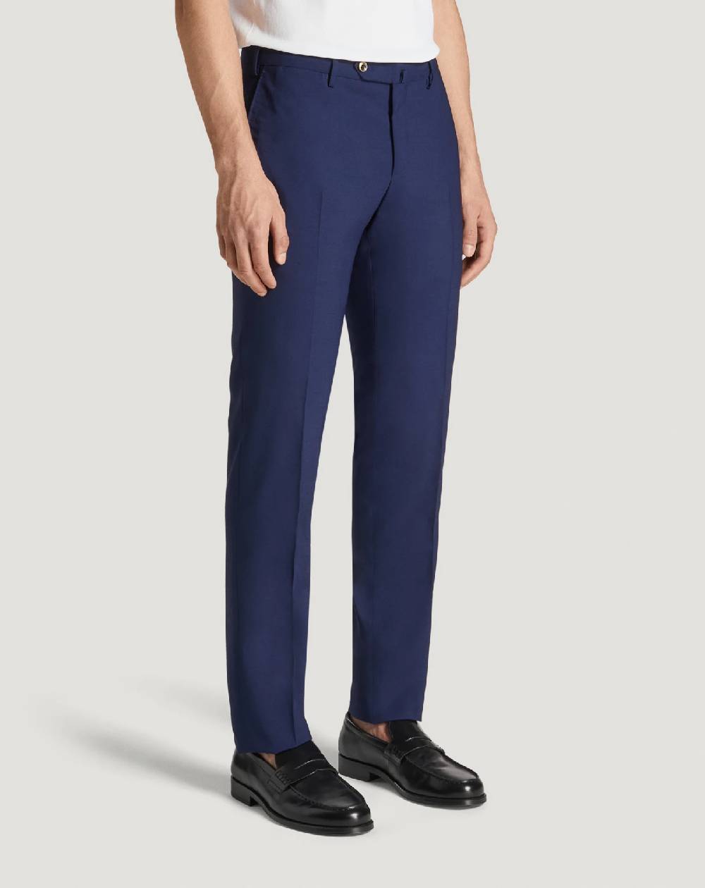 Pt Torino Pantaloni Slim in lana four season Economico