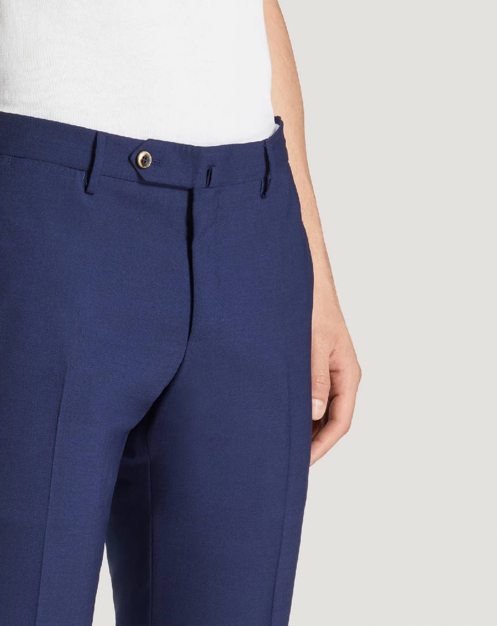 Pt Torino Pantaloni Slim in lana four season Economico