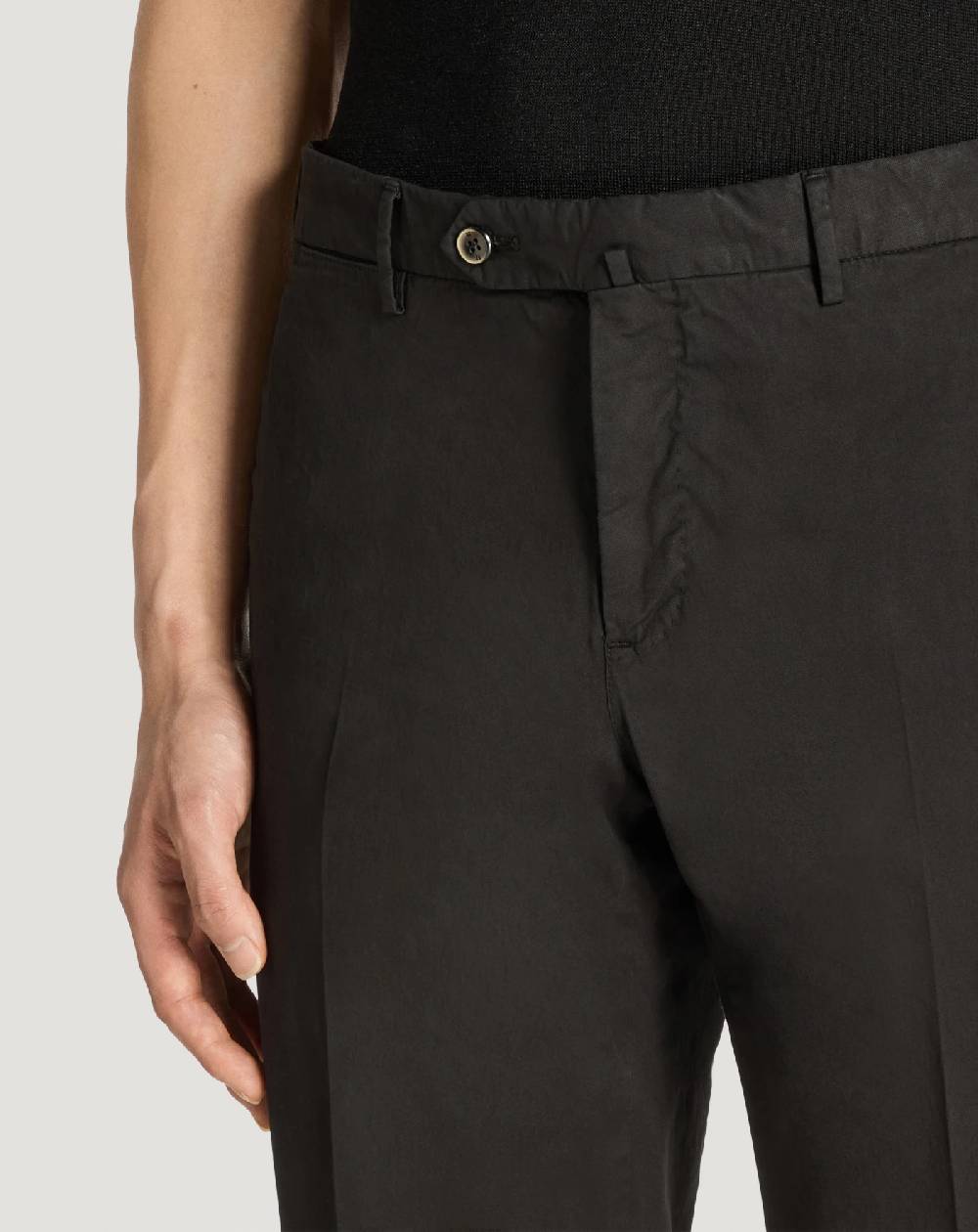 Pt Torino Pantaloni Slim in gabardina stretch Outlet
