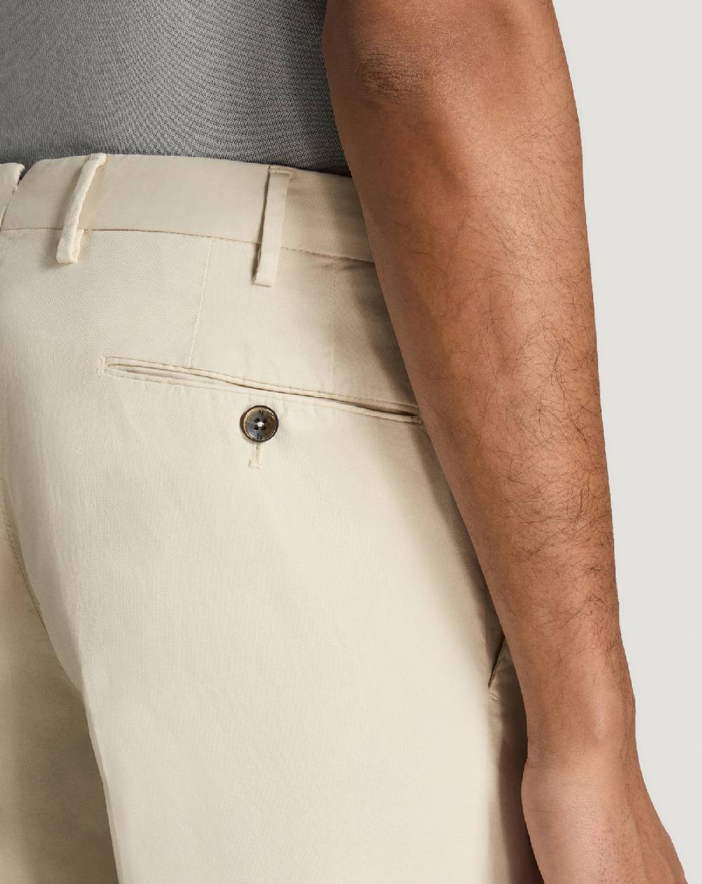 Pt Torino Pantaloni Slim in gabardina stretch In Vendita