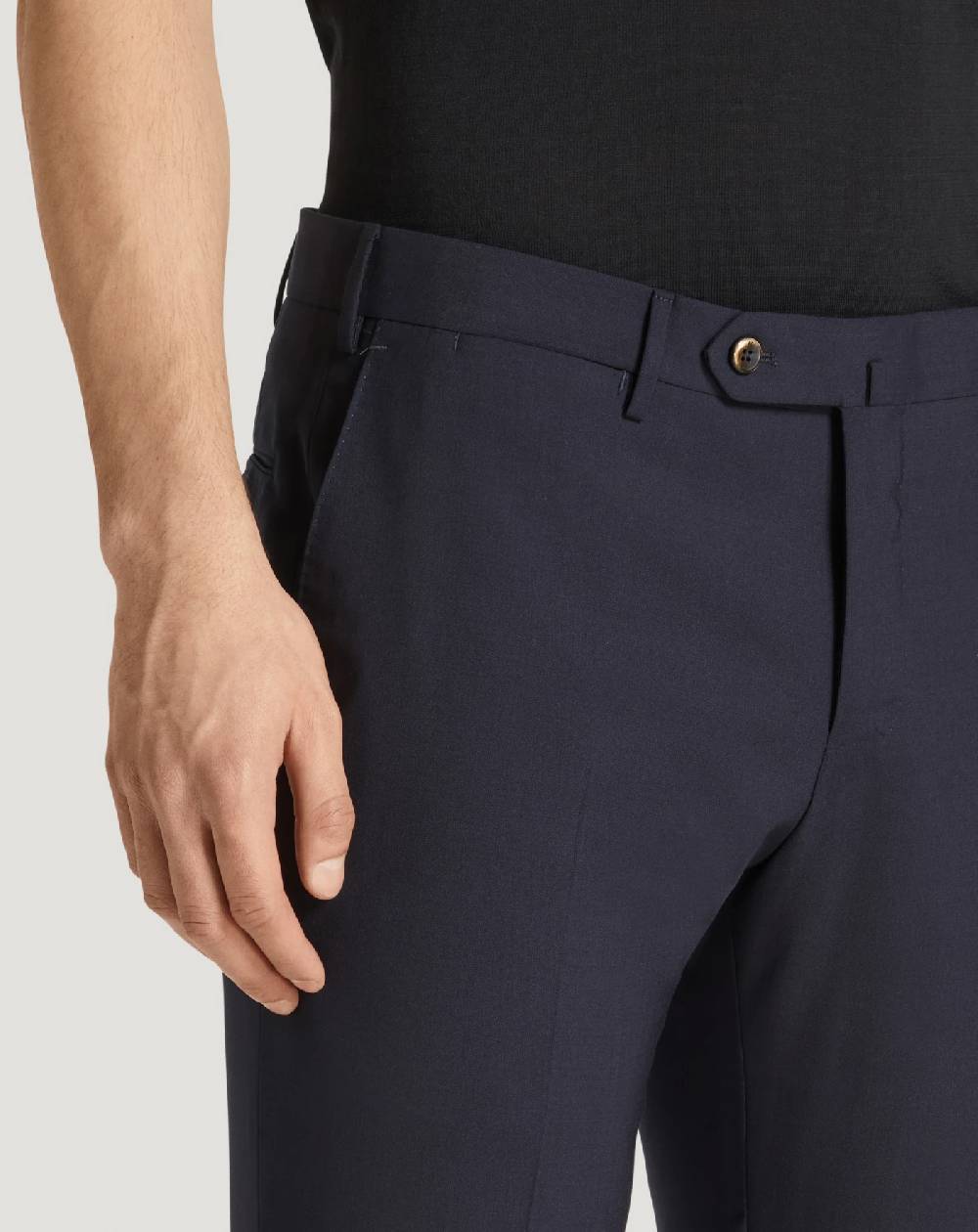 Pt Torino Pantaloni Slim in lana four season Offerte