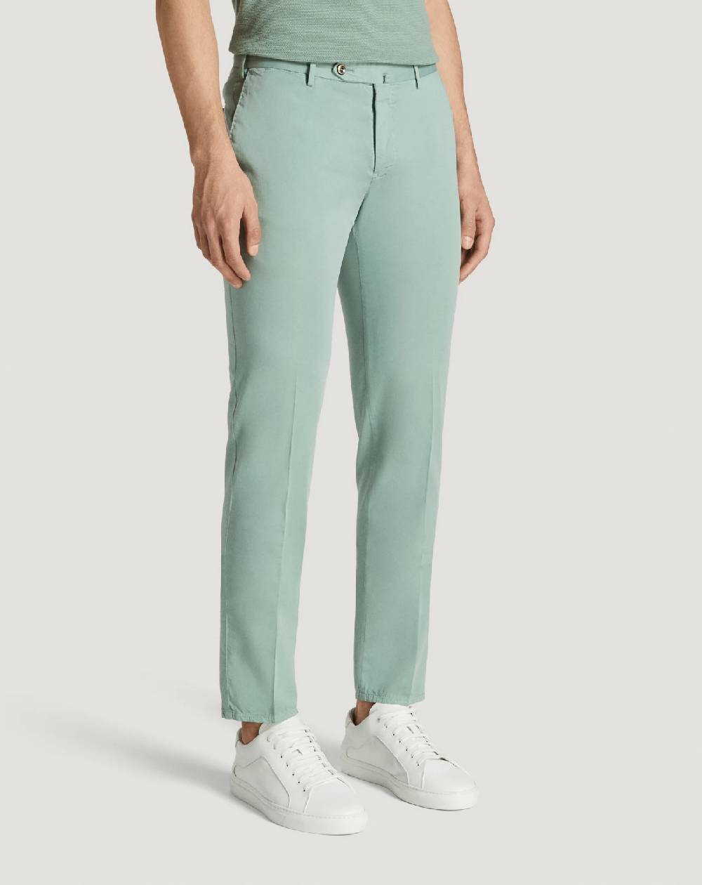 Pt Torino Pantaloni Slim in silkochino Vendita Economica