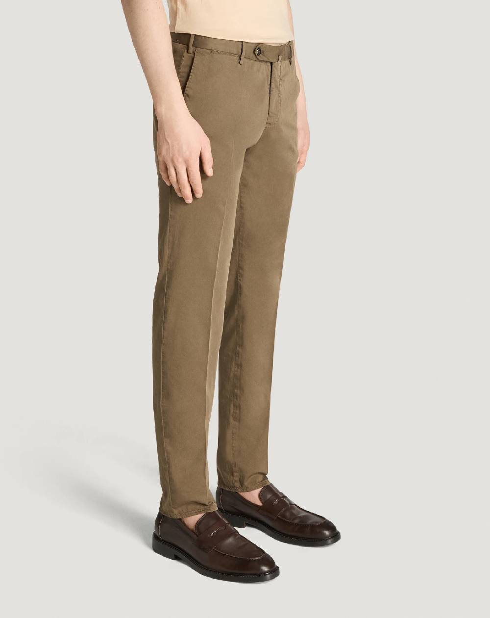 Pt Torino Pantaloni Slim in silkochino Vendite Flash