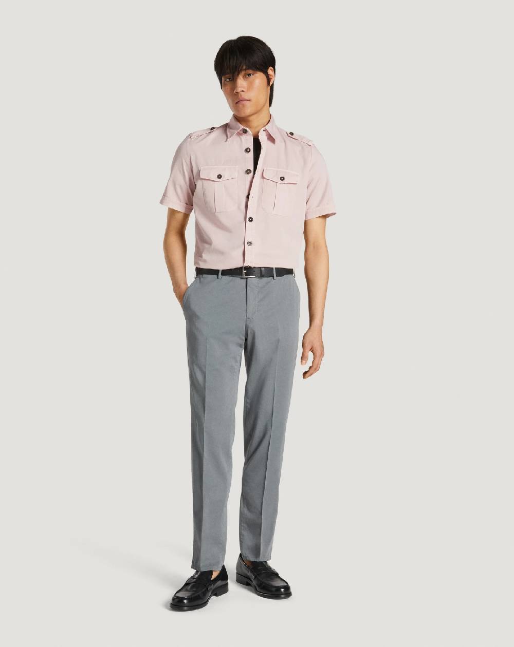 Pt Torino Pantaloni Slim in silkochino In Saldo
