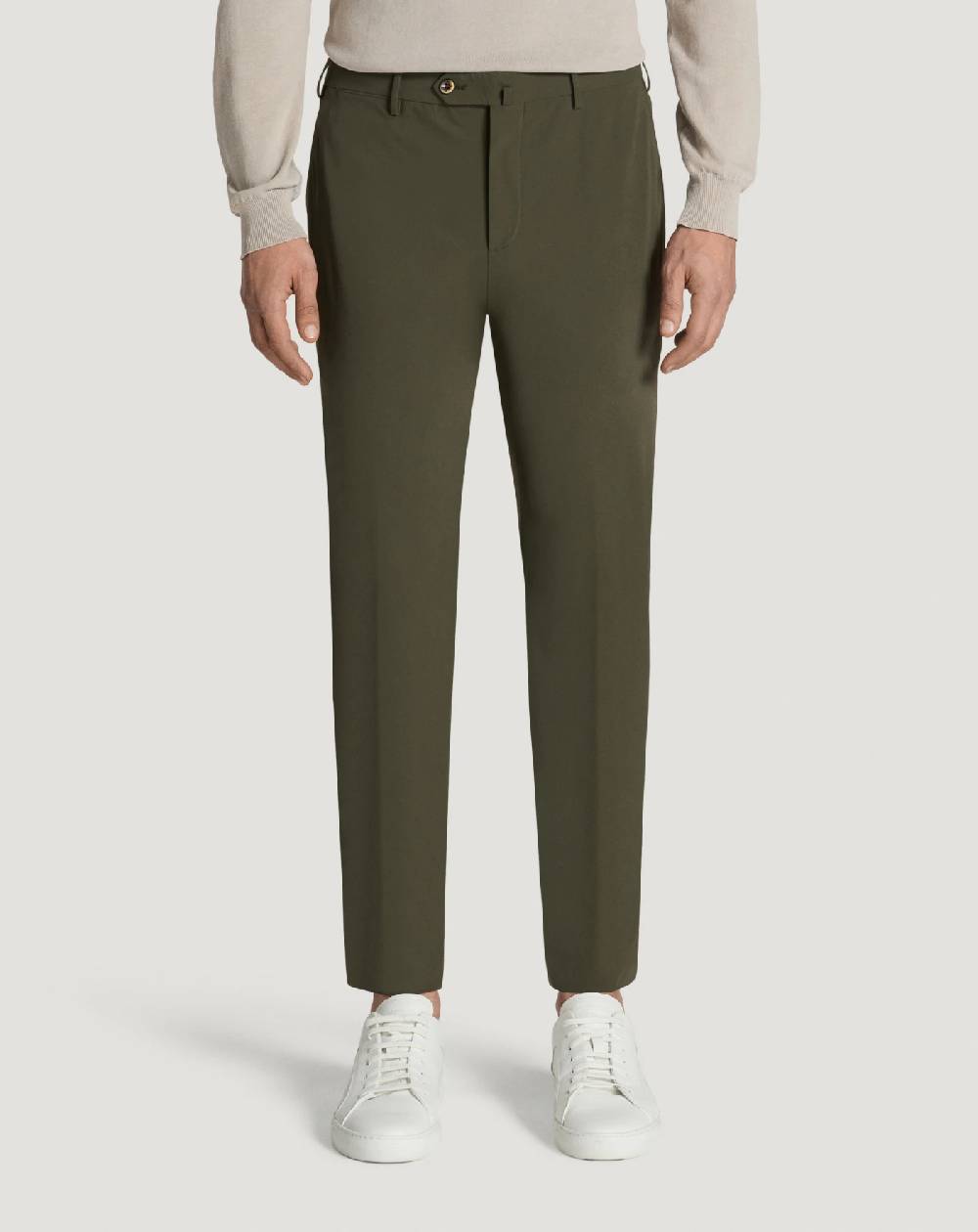 Pt Torino Pantaloni Slim in tessuto organico stretch 2025
