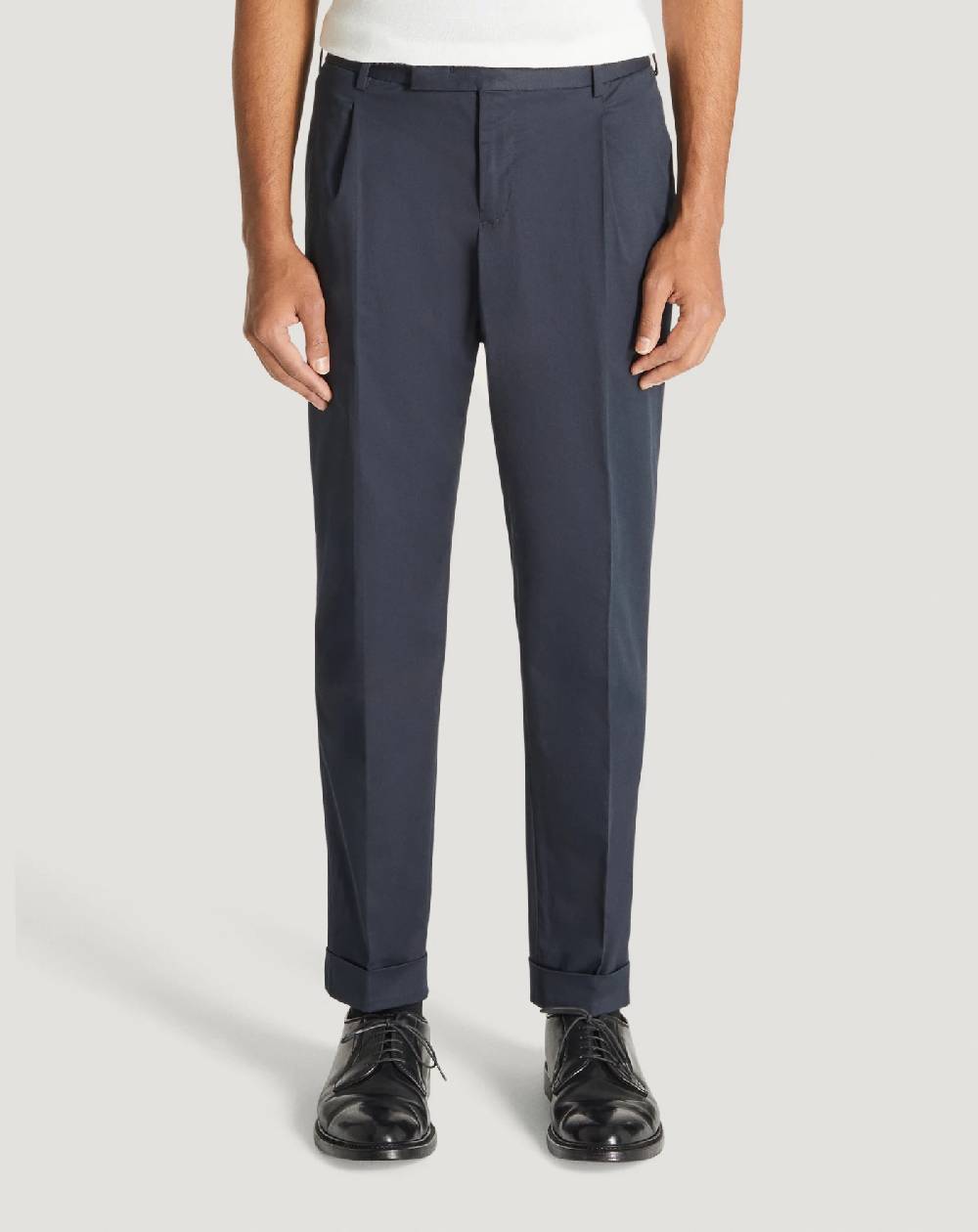 Pt Torino Pantaloni Rebel in gabardina stretch Fino Al -60%