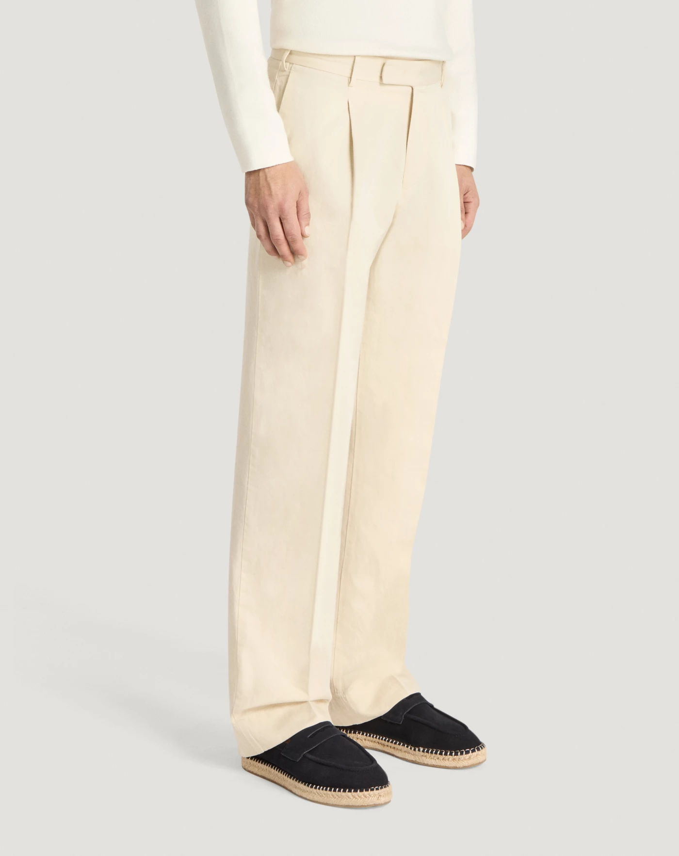 Pt Torino Pantaloni Quindici in gabardina Vendita Calda
