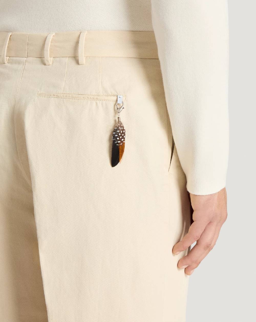 Pt Torino Pantaloni Quindici in gabardina Vendita Calda
