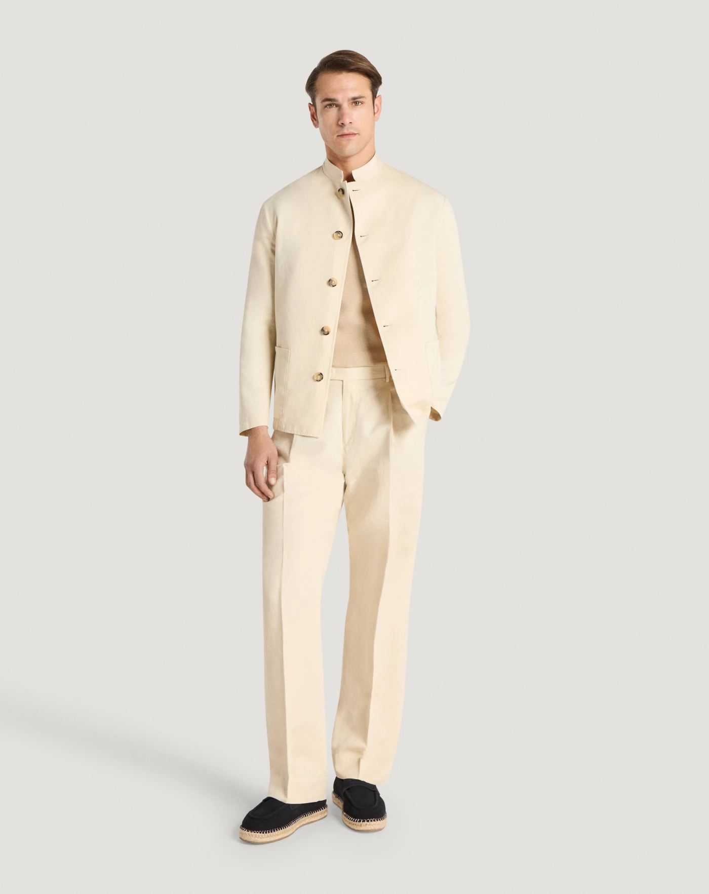 Pt Torino Pantaloni Quindici in gabardina Vendita Calda