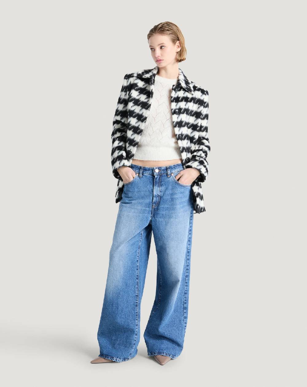 Pt Torino Maglia in mohair e lana In Saldo