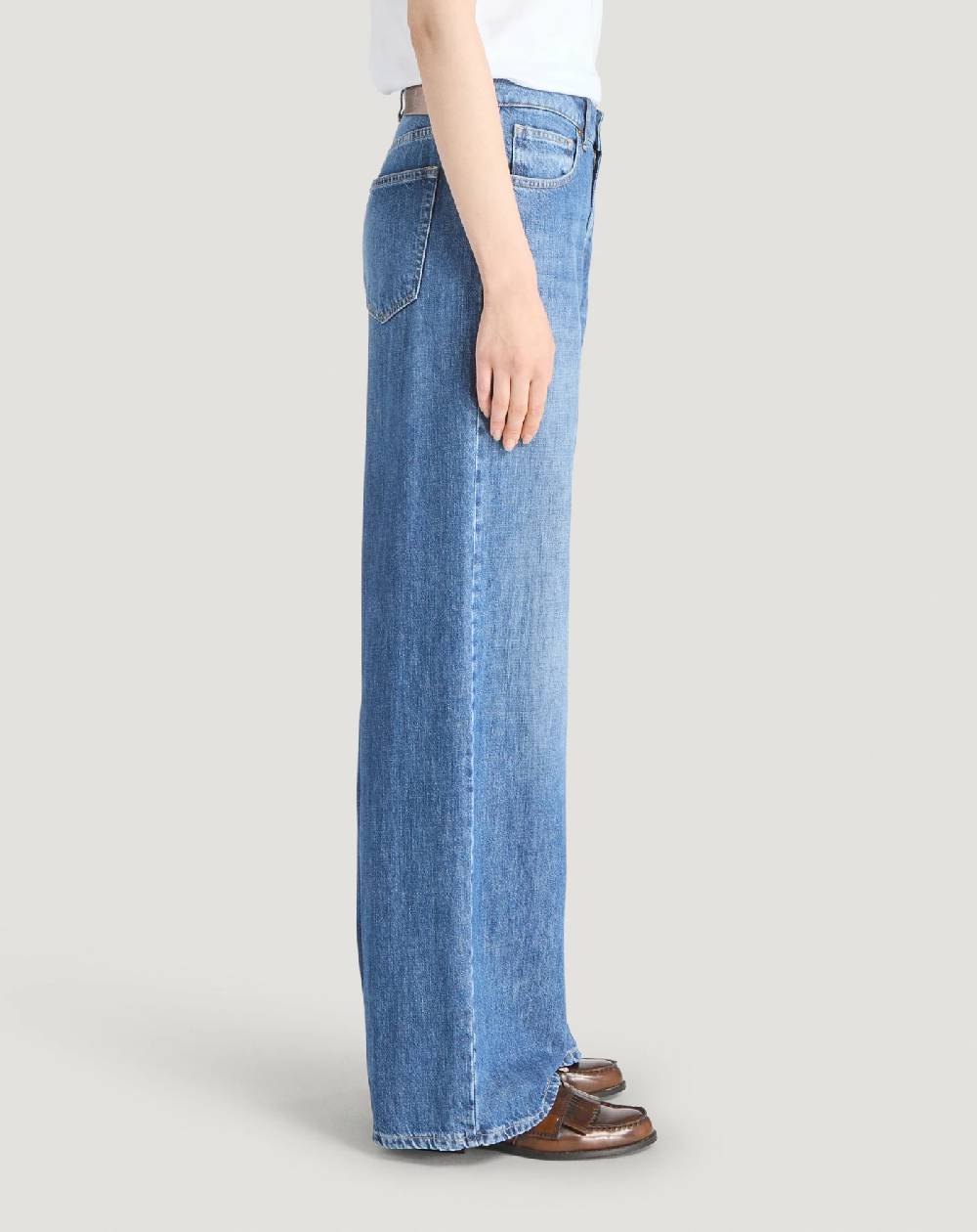 Pt Torino Jeans Miley in denim di cotone Nuova