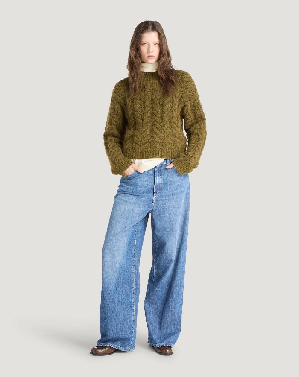 Pt Torino Jeans Miley in denim di cotone Nuova
