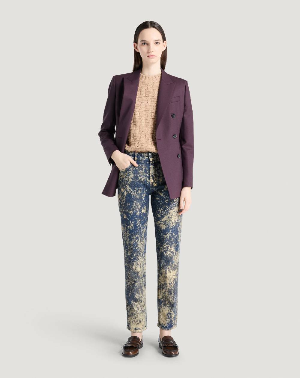 Pt Torino Jeans Alanis in denim di cotone 2025
