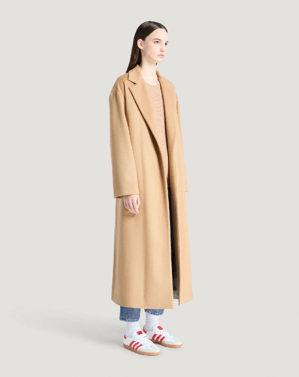 Pt Torino Cappotto in drap di lana e cachemire Italy