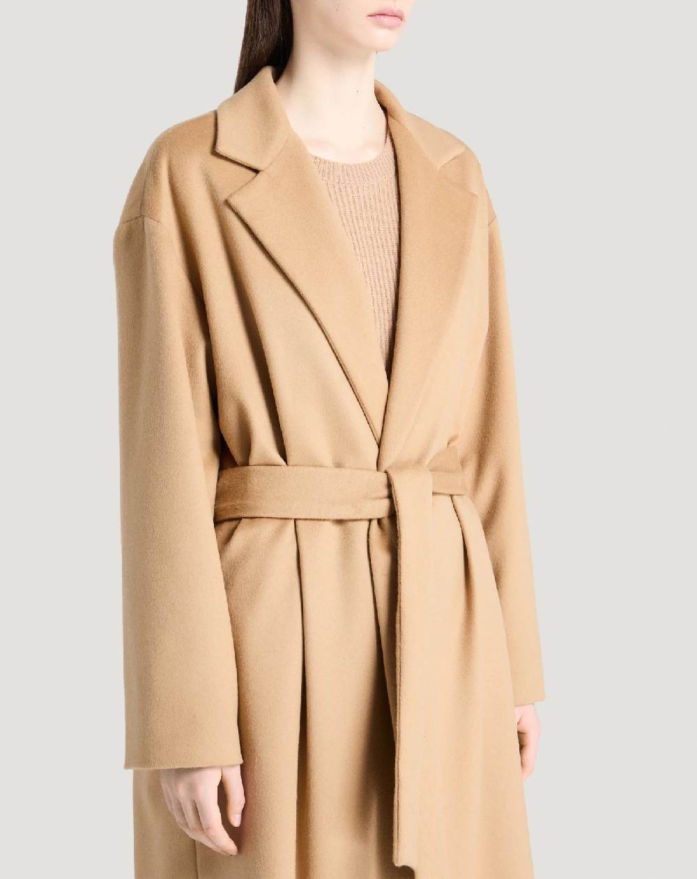 Pt Torino Cappotto in drap di lana e cachemire Italy