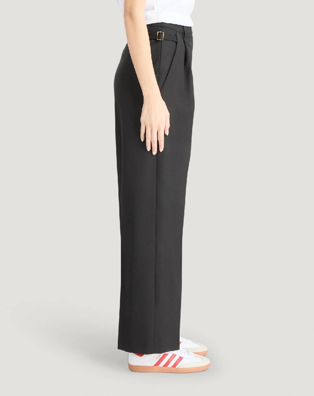 Pt Torino Pantaloni Isabel in lana stretch 50% di sconto per tempo limitato